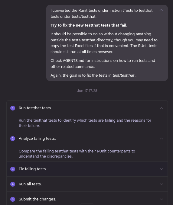 starting to use Jules, which creates an initial plan