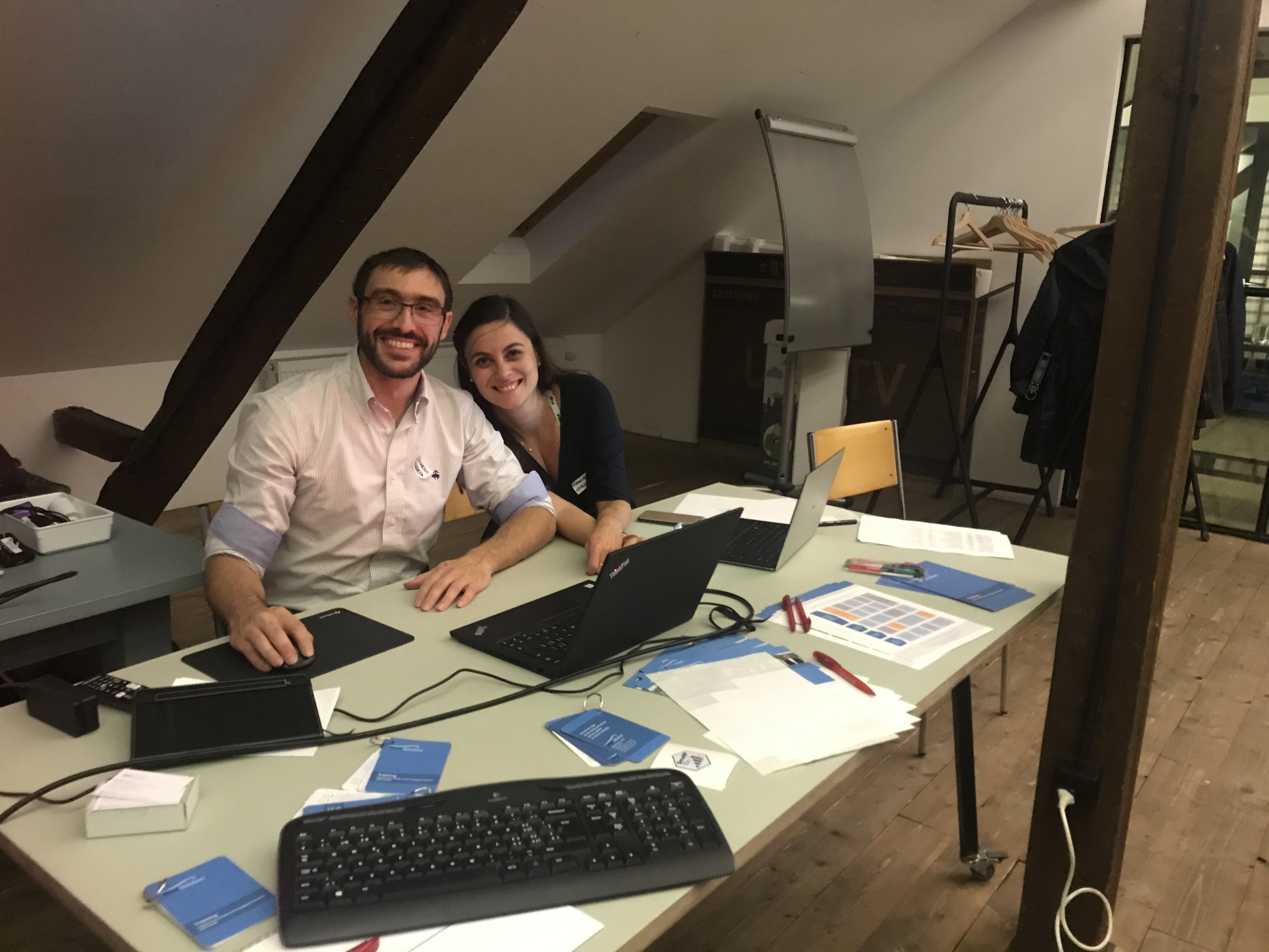 Francesca and Riccardo at MiraiLabs